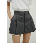 パンツ リメイクライクショートパンツ レディース