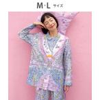 パジャマ ルームウェア 綿100%(本体)　パジャマ　長袖　長ズボン レディース