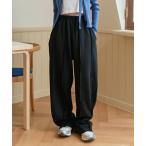 [UNE MANSION] тренировочный брюки FREE черный женский 