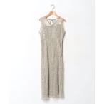 「Leja」 ノースリーブワンピース SMALL グリーン レディース