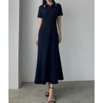「Louere」 半袖ワンピース MEDIUM ブルー系その他3 レディース