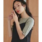 「RUIRUE BOUTIQUE」 ノースリーブワンピース L ブラック レディース