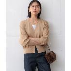 「23区 S」 ニットカーディガン 32 ベージュ レディース