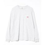 [FREAK'S STORE] one отметка футболка с длинным рукавом [Healthknit сотрудничество ] M серый мужской 