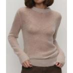 ニット セーター ほんのり透けるニット レディース