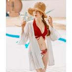 水着 レース羽織り　F　「San-ai Resort（サンアイリゾート）」 レディース