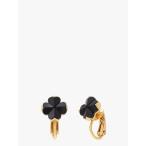 イヤリング スペードフラワー クリップ イヤリング レディース メンズ