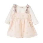 ベビー 「リンク」花刺しゅうOPセットアップ