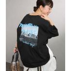 tシャツ 「WEB先行予約」「MANHATTAN PORTAGE/マンハッタンポーテージ」 別注 バックフォトプリントTシャツ レディース メンズ