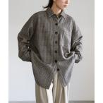 ショッピングネルシャツ 「select MOCA」 長袖ネルシャツ FREE ブラウン系その他 レディース