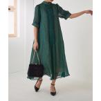 「Dorry Doll」 半袖ワンピース M グリーン レディース