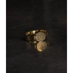 [HUF] кольцо LARGE Gold мужской 