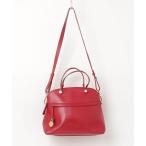 「FURLA」 2WAYバッグ - レッド レディ�