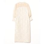 「niana」 長袖ワンピース M ベージュ レディース