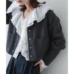 カーディガン 「洗濯可」コンパクトニットボタンカーディガン レディース