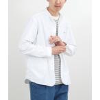 シャツ 「DANTON」オックスフォード バンドカラーシャツ 長袖 26SS（DT-B0280SOX） メンズ