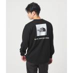 tシャツ 「THE NORTH FACE」バック スクエアロゴ ロングスリーブ 長袖 Tシャツ メンズ