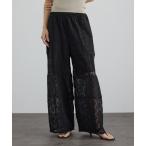 パンツ 「WEB限定」パッチワークレースパンツ / セットアップ対応 レディース