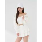 シグネチャーDRベロアベアトップ＆フーディー レディース