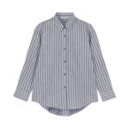 ブラウス シャツ 「Pitta Re:)」ふわっとガーゼシャツ ワイドシルエット 長袖 綿100% レディース カジュアルシャツ レディース