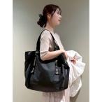 トートバッグ 「ONLINE限定」撥水emmiロゴビックトートバッグ レディース メンズ