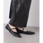 パンプス メリージェーンフラットパンプス