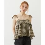 キャミソール PLAID CAMISOLE