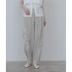 パンツ レースモチーフ コクーンパンツ レディース