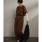 ショッピングラップ セットアップ 「THOUSAND MILE/サウザンド マイル」 別注 花柄 サマーバケーション ラップパンツセットアップ レディース