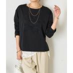 ショッピングパッチワーク tシャツ レースパッチワークCS レディース