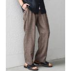  брюки SHIPS any:[UV cut ]FUTURE LINEN CANVASlinen Like Semi-wide брюки мужской 