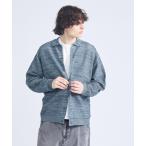カーディガン ハニカムメッシュ ニットポロカーディガン / ニットシャツ メンズ レディース
