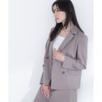 ジャケット テーラードジャケット ライトツイルセットアップ レディース