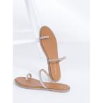 サンダル キラキラサムリングトング レディース