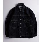 デニムジャケット gジャン FDMTL/ファンダメンタル/PLEATS DENI
