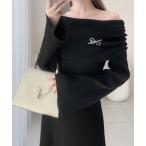「mily bilet」 ニットワンピース X-LARGE ブラック レディース