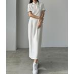 「Louere」 半袖ワンピース LARGE ホワイト系その他2 レディース