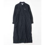 ショッピングシャツワンピース 「Lee」 シャツワンピース MEDIUM ネイビー レディース