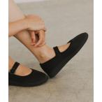 バレエシューズ パンプス 撥水メリージェーン