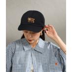 ショッピングhalo キャップ 帽子 「WEB限定」「HALO COMMODITY/ハロコモディティー」 KUMA 刺繍6パネルキャップ レディース