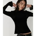 tシャツ シアーメッシュロングスリーブティー / Sheer Mesh Long Sleeve TEE レディース