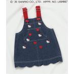 ジャンパースカート サンリオキャラクターズ刺繍ジャンスカ キッズ 子供服 女の子