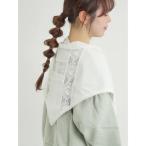 ストール マフラー ローズ柄レースストール レディース