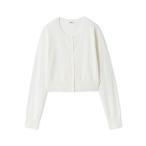 カーディガン UVカットベーシックニットカーディガン レディース