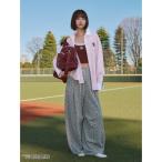 パンツ 「MLB」Sustainableスウェットワイドパンツ レディース