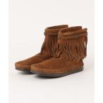 ショッピングMINNETONKA ブーツ 「MINNETONKA」ハイ トップ バック ジッパー ブーツ HI TOP BACK ZIP BOOTS レディース