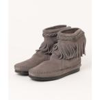 ショッピングMINNETONKA ブーツ 「MINNETONKA」ハイ トップ バック ジッパー HI TOP BACK ZIP BOOTS レディース