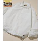 シャツ ビッグシルエット タイプライター スピンドルレギュラーカラーシャツ メンズ