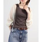 タンクトップ ノースリーブ タンクトップ レディース