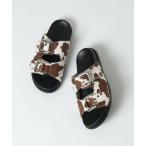 サンダル バックルベルトスライドサンダル/666209 レディース